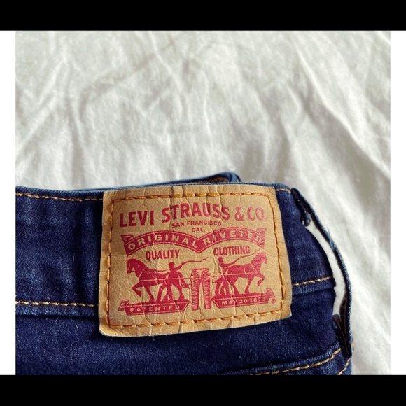 Levi’s mile high skinny jeans, dark wash - Picture 2 of 3
